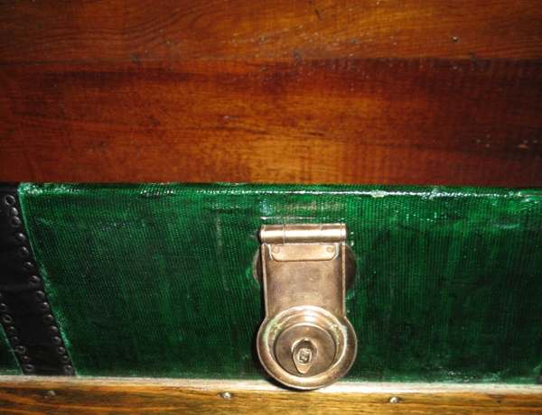 Restored Lock Front Open Closeup View